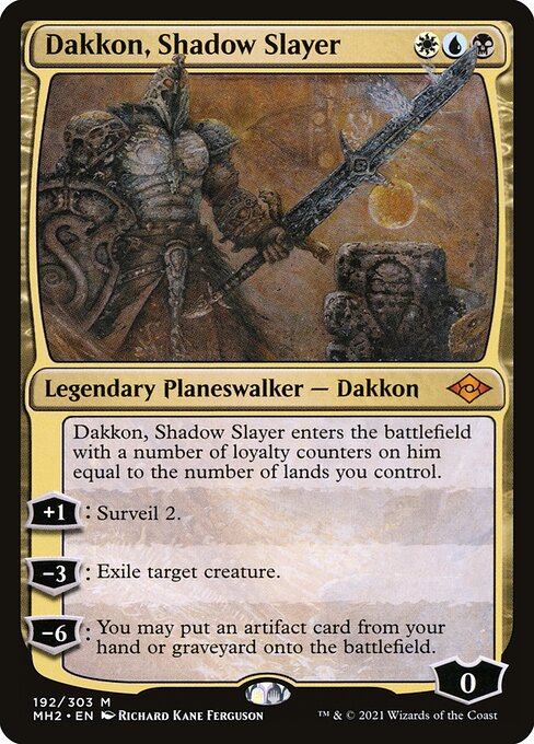 Dakkon, Shadow Slayer (MH2-192) (Foil)