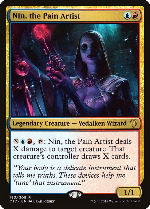 Nin, the Pain Artist (C17-183)