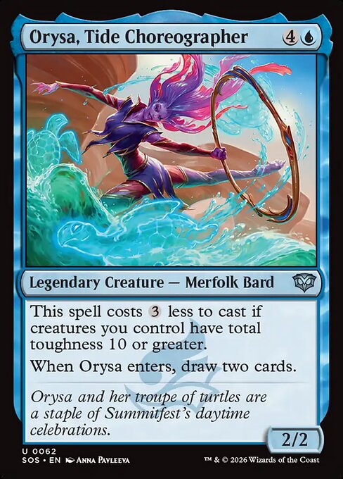 Orysa, Tide Choreographer (SOS-62)