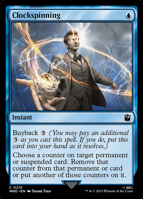 Clockspinning (WHO-215) (Foil)