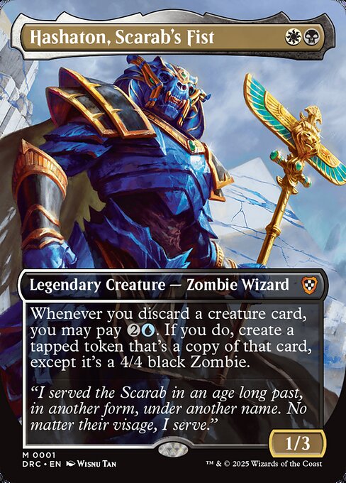 Hashaton, Scarab's Fist (DRC-1)