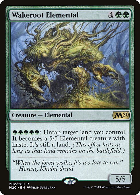 Wakeroot Elemental (M20-202)