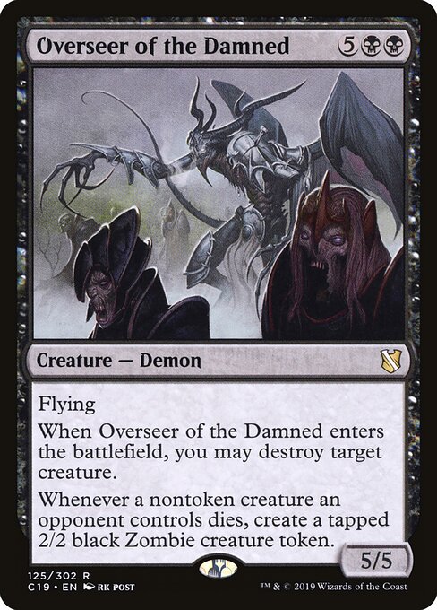 Overseer of the Damned (C19-125)