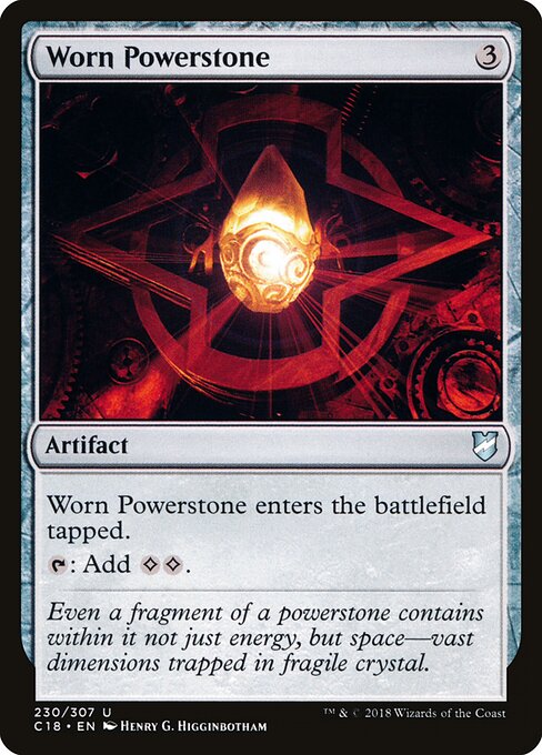 Worn Powerstone (C18-230)