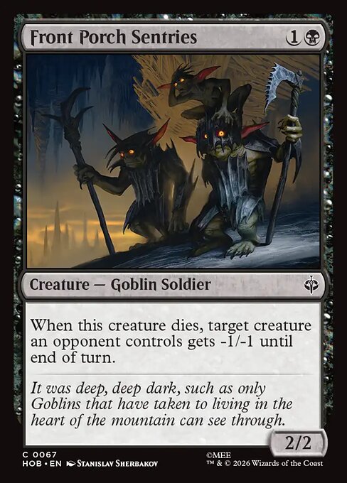 Front Porch Sentries (HOB-67) (Foil)