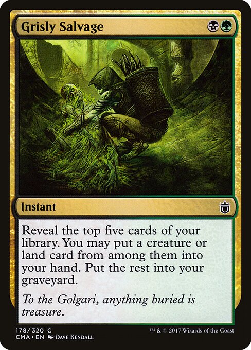 Grisly Salvage (CMA-178)