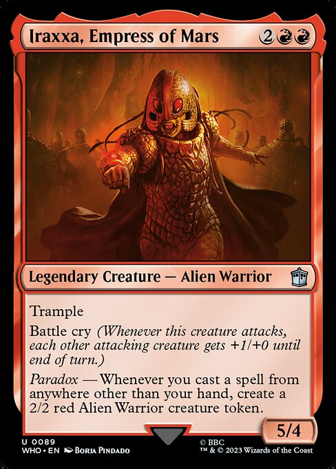 Iraxxa, Empress of Mars (WHO-89)