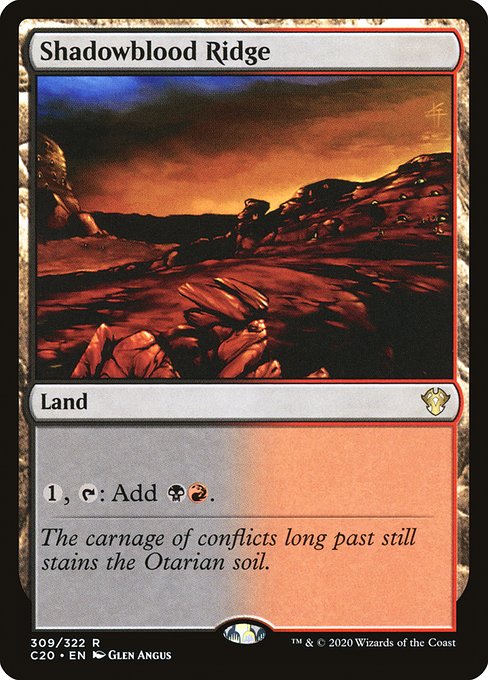Shadowblood Ridge (C20-309)