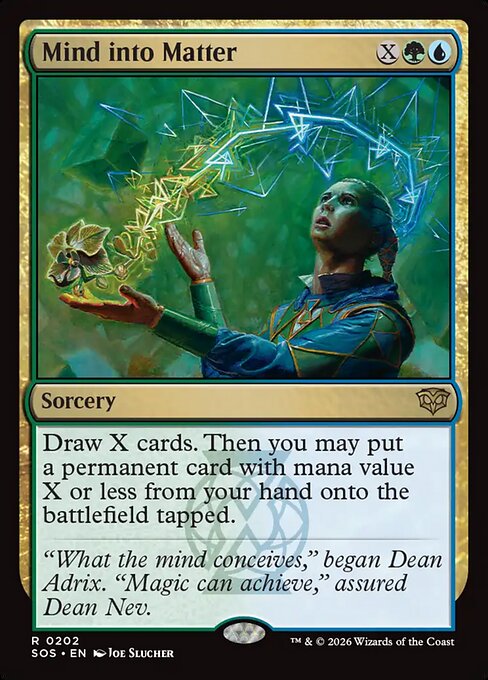 Mind into Matter (SOS-202)