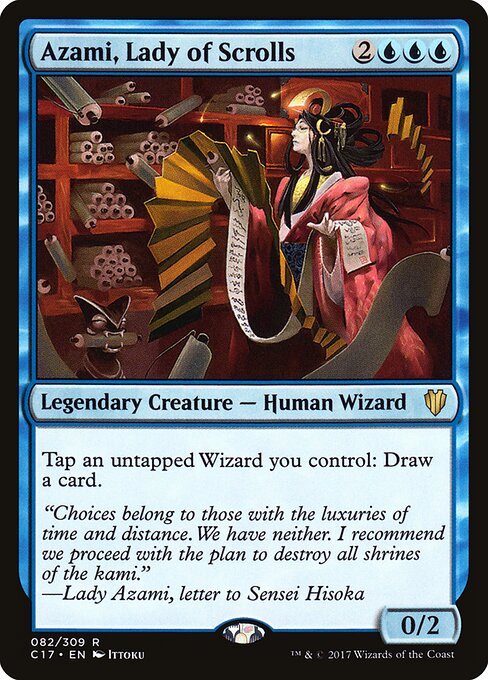 Azami, Lady of Scrolls (C17-82)
