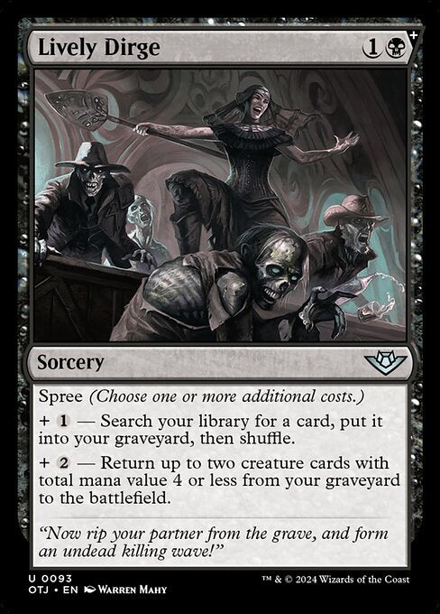 Lively Dirge (OTJ-93)
