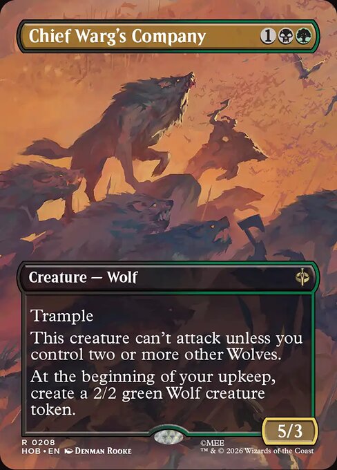 Chief Warg's Company (HOB-208)