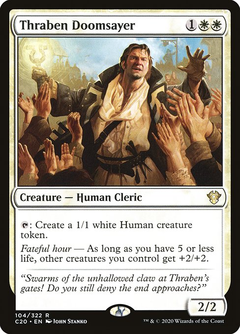 Thraben Doomsayer (C20-104)