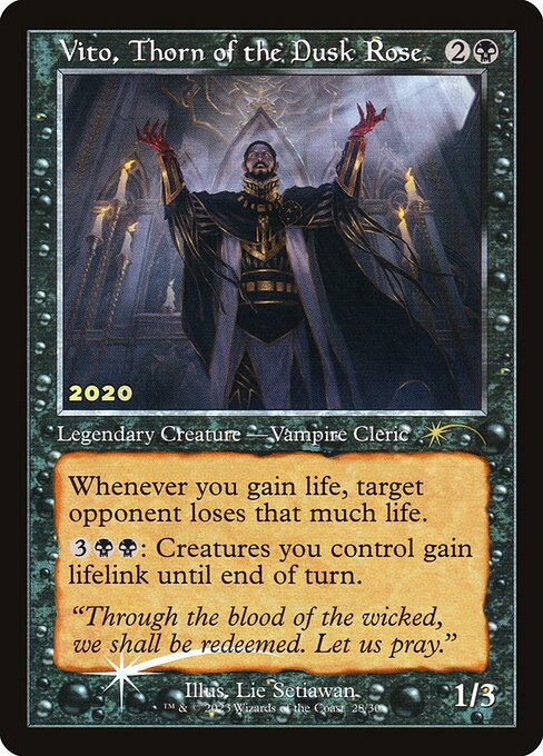 Vito, Thorn of the Dusk Rose (P30A-28) (Foil)