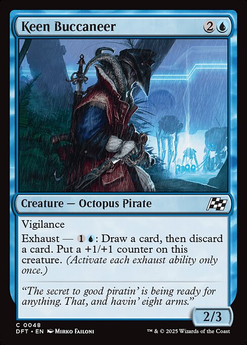 Keen Buccaneer (DFT-48) (Foil)