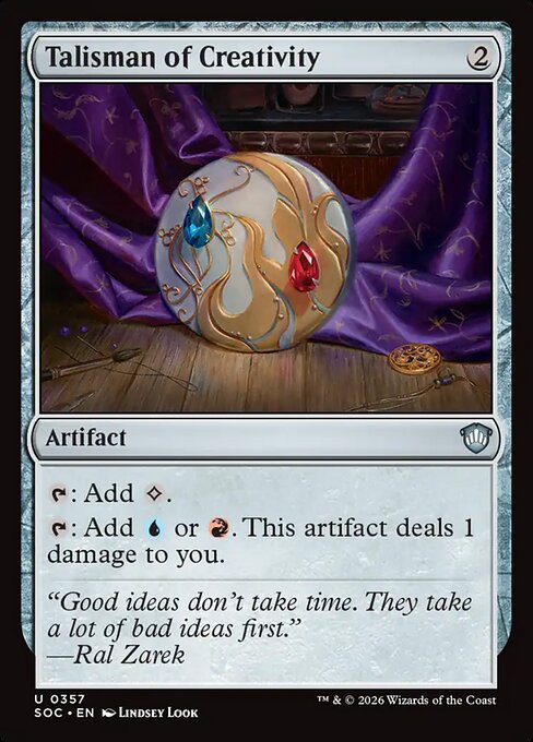 Talisman of Creativity (SOC-357)