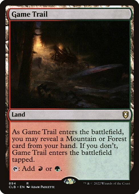 Game Trail (CLB-894)