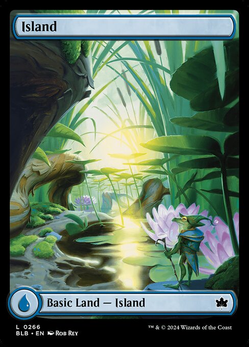 Island (BLB-266) (Foil)