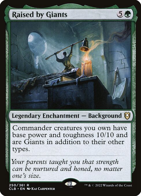 Raised by Giants (CLB-250)