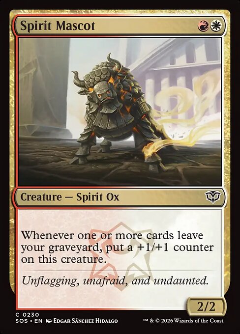 Spirit Mascot (SOS-230)