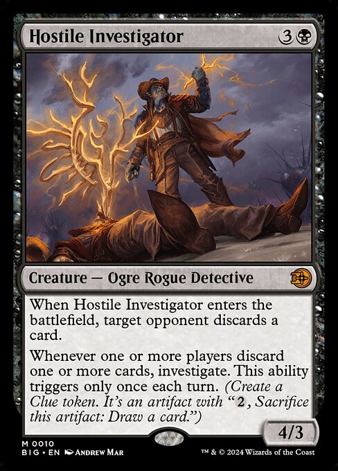 Hostile Investigator (BIG-10)