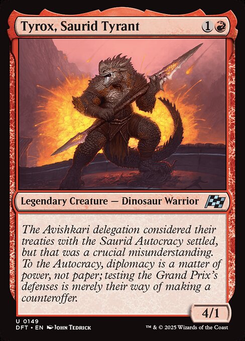 Tyrox, Saurid Tyrant (DFT-149)