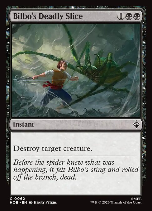 Bilbo's Deadly Slice (HOB-62)