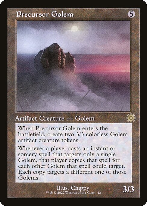 Precursor Golem (BRR-42) (Foil)