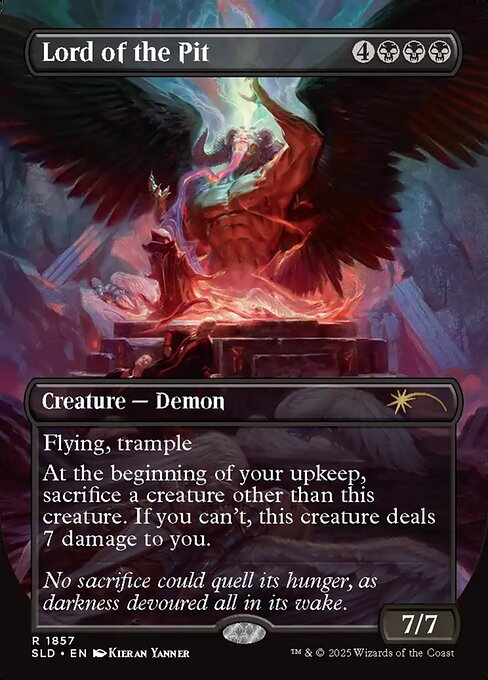 Lord of the Pit (SLD-1857) (Foil)