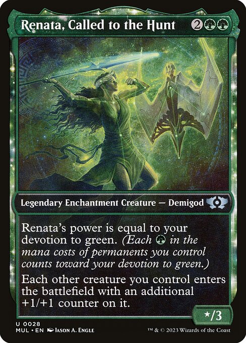 Renata, Called to the Hunt (MUL-28) (Foil)