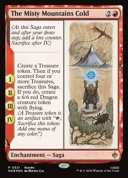 The Misty Mountains Cold (HOB-321) (Foil)