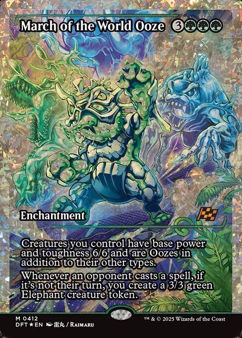 March of the World Ooze (DFT-412) (Foil)