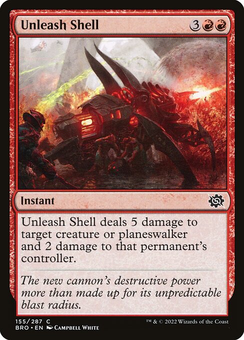 Unleash Shell (BRO-155) (Foil)