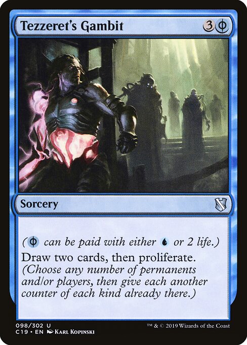 Tezzeret's Gambit (C19-98)