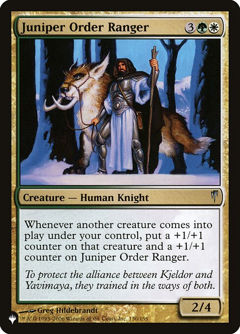 Juniper Order Ranger (PLST-CSP-130)