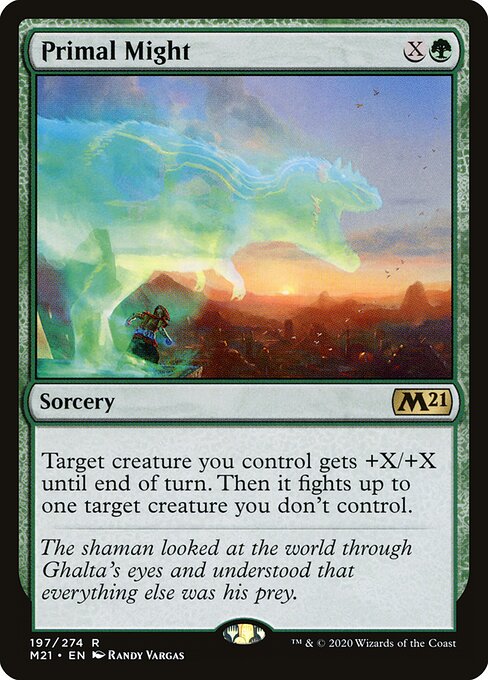 Primal Might (M21-197) (Foil)