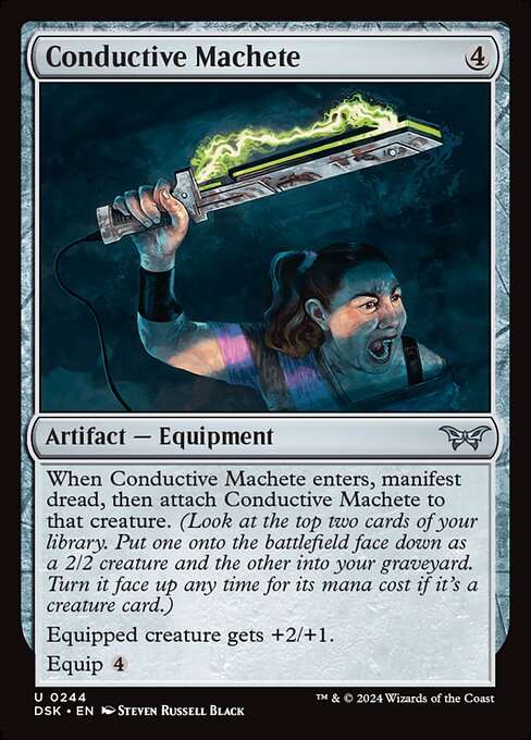 Conductive Machete (DSK-244)