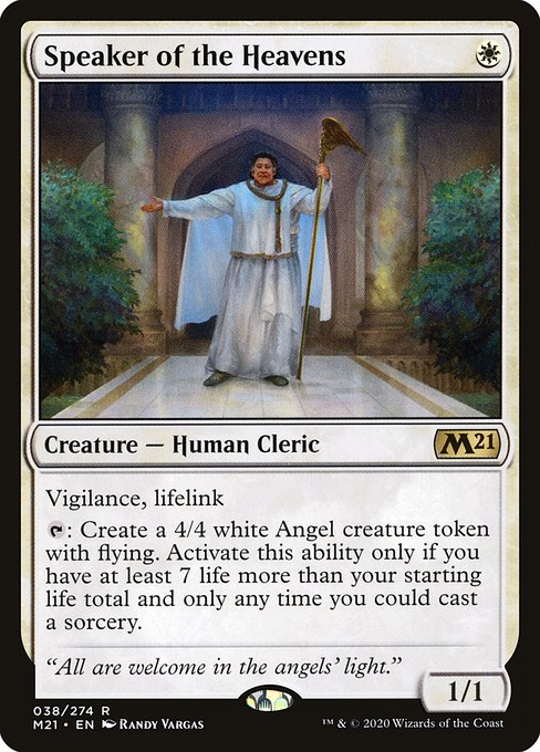 Speaker of the Heavens (M21-38)