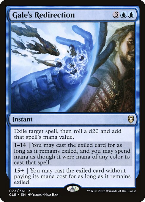 Gale's Redirection (CLB-73)