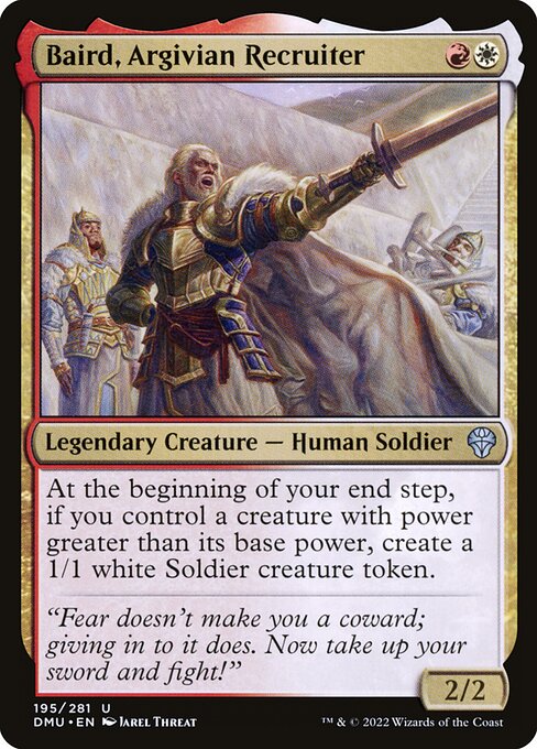 Baird, Argivian Recruiter (DMU-195) (Foil)
