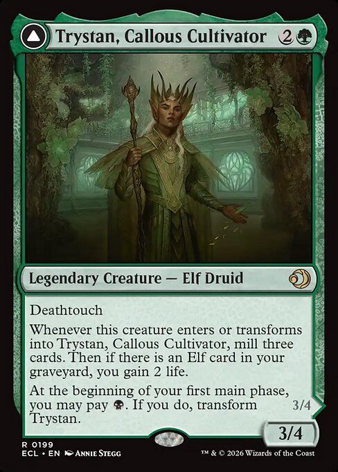 Trystan, Callous Cultivator // Trystan, Penitent Culler (ECL-199)