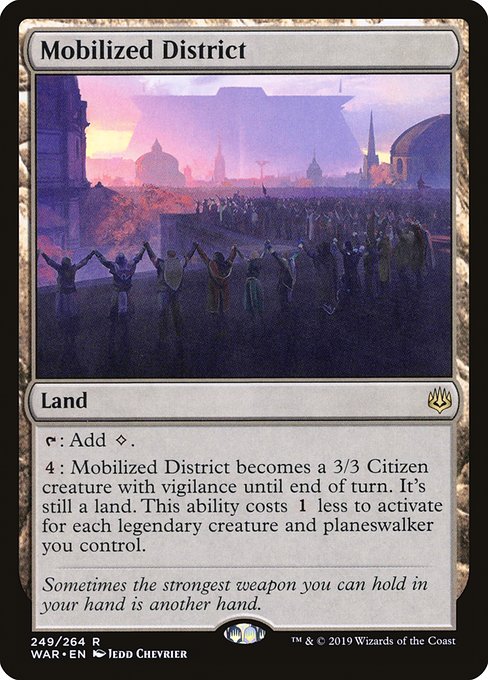 Mobilized District (WAR-249)