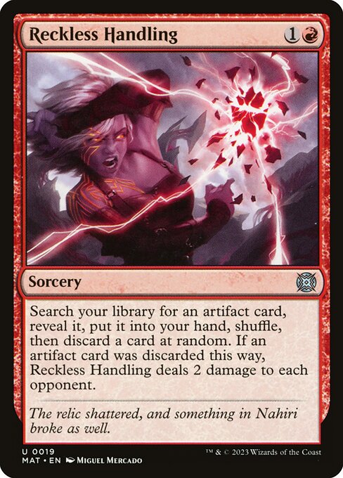 Reckless Handling (MAT-19)