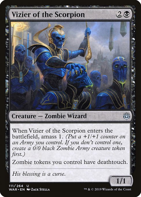 Vizier of the Scorpion (WAR-111)