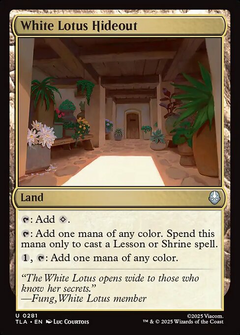 White Lotus Hideout (TLA-281)