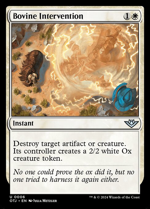 Bovine Intervention (OTJ-6)
