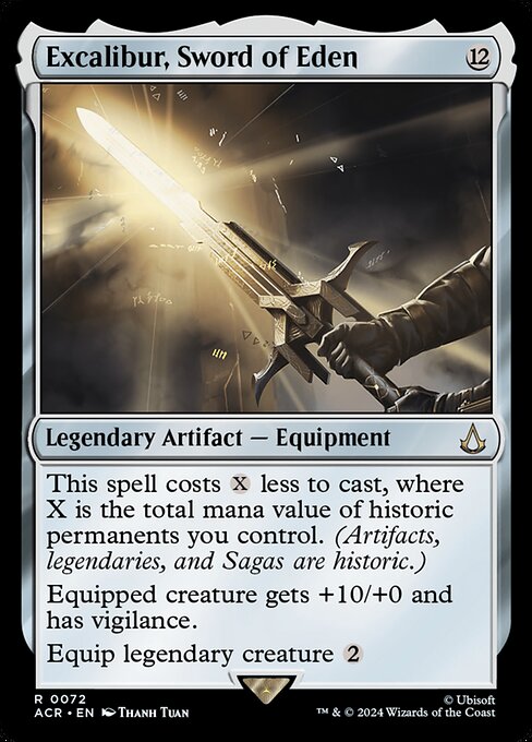 Excalibur, Sword of Eden (ACR-72)