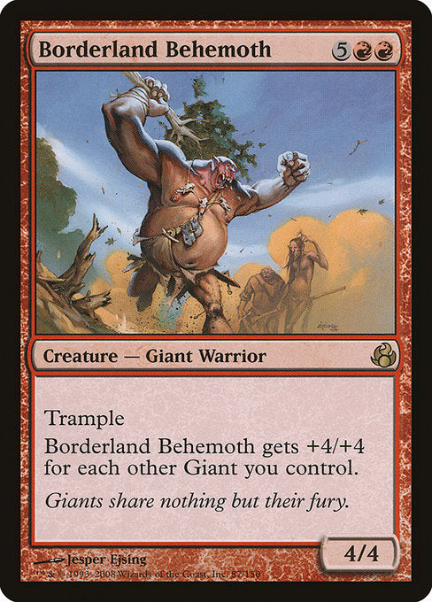 Borderland Behemoth (MOR-87)