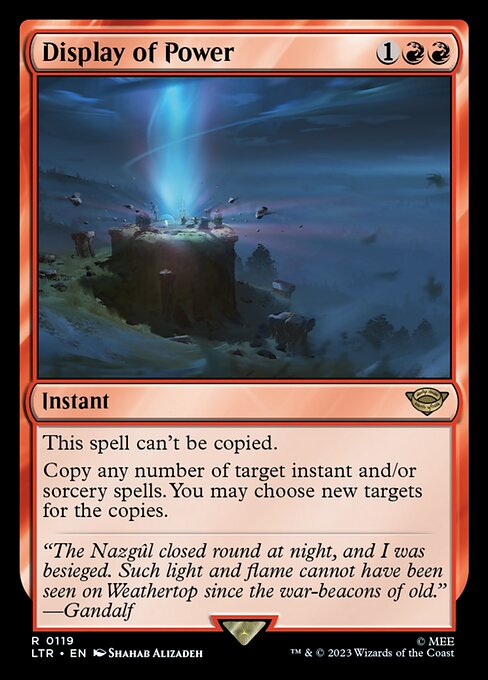Display of Power (LTR-119)
