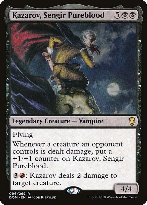 Kazarov, Sengir Pureblood (DOM-96)